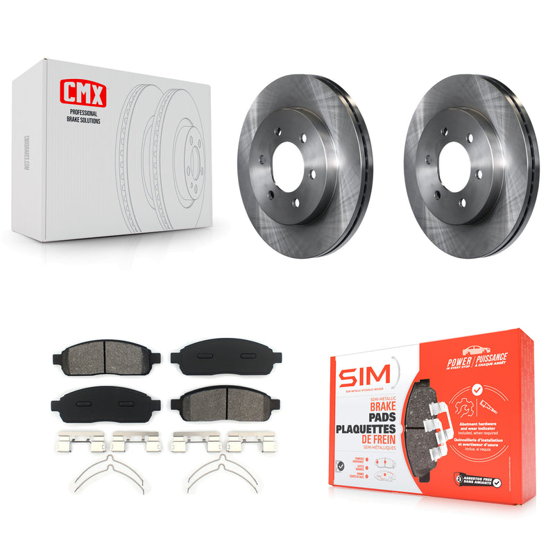 Transit Auto K8S-100133 Disc Brake Kit for 2004-2008 Lincoln Mark LT, Ford F-150 - Front product image