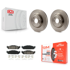 Transit Auto K8S-100166 Disc Brake Kit for 2009-2019 Ford Explorer, Ford Flex, Lincoln MKS & more - Front product image