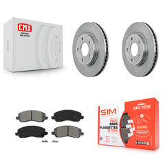 Transit Auto K8S-100228 Disc Brake Kit for 2007-2017 Mitsubishi Lancer, Dodge Caliber - Front product image