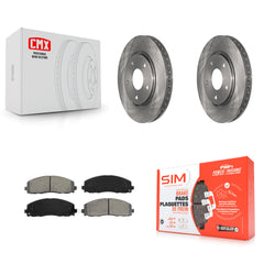 Transit Auto K8S-100234 Disc Brake Kit for 2017-2018 Dodge Grand Caravan - Front product image