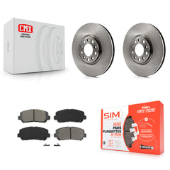 Transit Auto K8S-100243 Disc Brake Kit for 2013-2017 Chrysler 200, Dodge Dart - Front product image