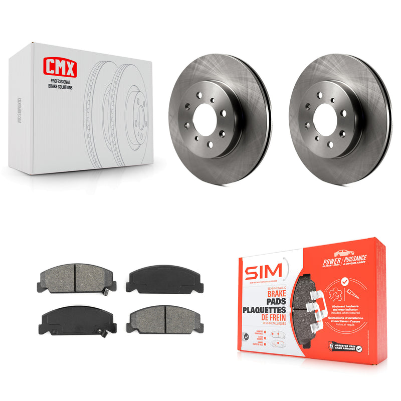 Transit Auto K8S-100259 Disc Brake Kit for 1997 Honda Civic - Front product image