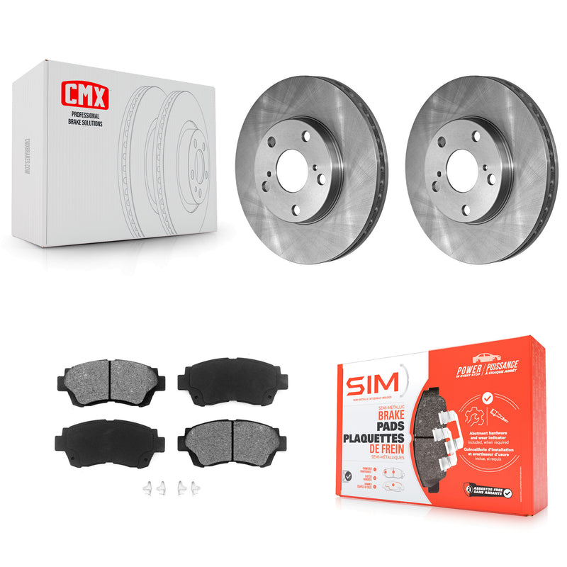 Transit Auto K8S-100275 Disc Brake Kit for 1992-2003 Toyota Camry, Toyota Sienna, Toyota Avalon & more - Front product image