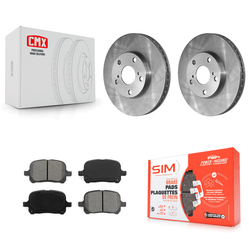 Transit Auto K8S-100276 Disc Brake Kit for 1997-2004 Toyota Avalon, Toyota Solara, Lexus ES300 & more - Front product image