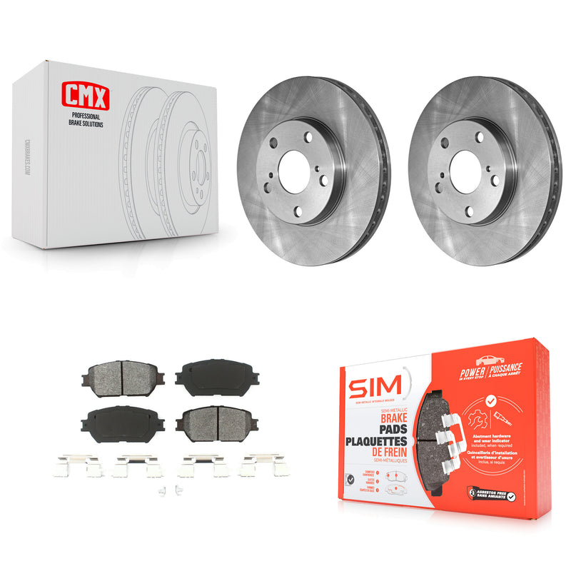 Transit Auto K8S-100277 Disc Brake Kit for 2002-2006 Toyota Camry - Front product image