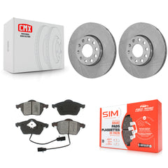 Transit Auto K8S-100288 Disc Brake Kit for 1999-2006 Volkswagen Passat, Audi A4, Audi A4 Quattro & more - Front product image