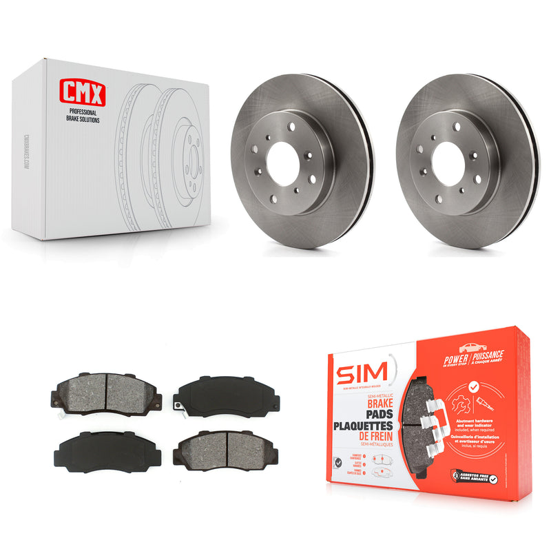 Transit Auto K8S-100316 Disc Brake Kit for 1993-1994 Honda Prelude - Front product image