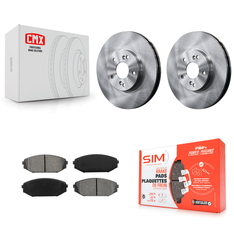 Transit Auto K8S-100338 Disc Brake Kit for 1999-2004 Acura MDX, Honda Odyssey - Front product image