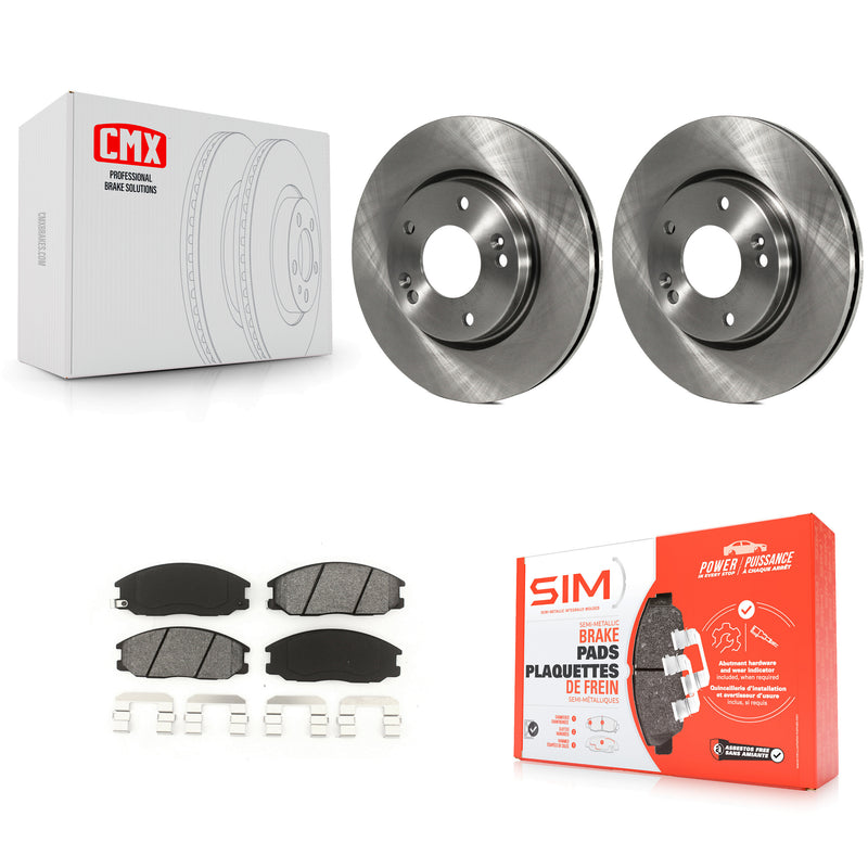 Transit Auto K8S-100398 Disc Brake Kit for 2001-2006 Hyundai Santa Fe - Front product image