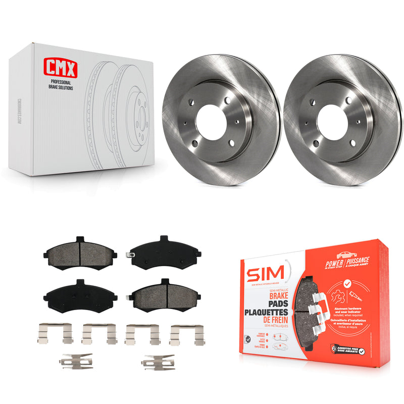 Transit Auto K8S-100405 Disc Brake Kit for 2002-2005 Hyundai Elantra - Front product image