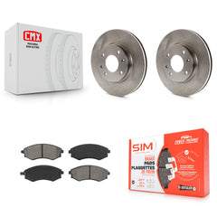 Transit Auto K8S-100451 Disc Brake Kit for 2002-2004 Hyundai Sonata, Kia Magentis, Kia Optima - Front product image