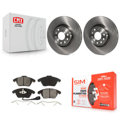 Transit Auto K8S-100469 Disc Brake Kit for 2005-2019 Volkswagen Beetle, Volkswagen CC, Volkswagen Jetta & more - Front product image
