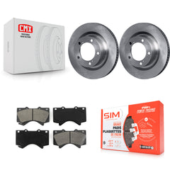 Transit Auto K8S-100536 Disc Brake Kit for 2007-2022 Toyota Land Cruiser, Lexus LX570, Toyota Sequoia & more - Front product image