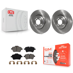 Transit Auto K8S-100543 Disc Brake Kit for 2002-2015 Mini Cooper Countryman, Mini Cooper - Front product image
