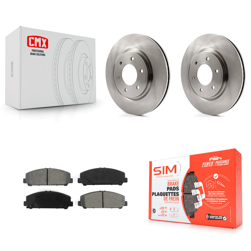 Transit Auto K8S-100548 Disc Brake Kit for 2007-2024 Nissan Armada, Nissan TITAN, INFINITI QX80 & more - Front product image