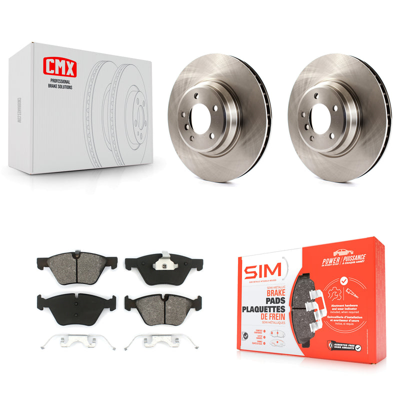Transit Auto K8S-100556 Disc Brake Kit for 2007 BMW 335xi - Front product image
