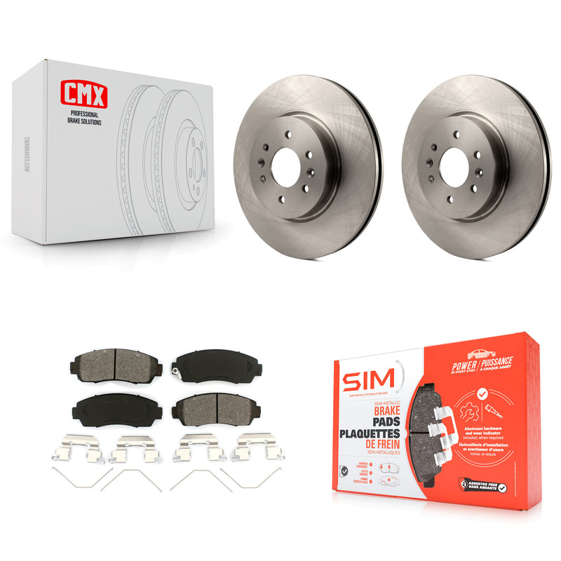 Transit Auto K8S-100581 Disc Brake Kit for 2011-2014 Honda Odyssey - Front product image