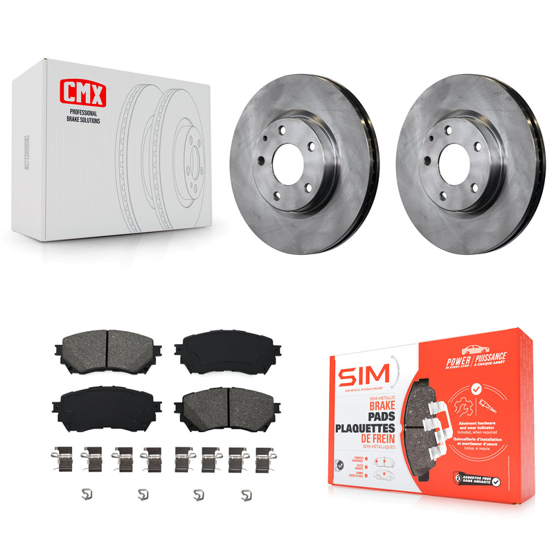 Transit Auto K8S-100636 Disc Brake Kit for 2014-2018 Mazda 6 - Front product image
