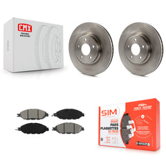 Transit Auto K8S-100644 Disc Brake Kit for 2013-2024 Nissan Murano, INFINITI QX60, INFINITI JX35 & more - Front product image