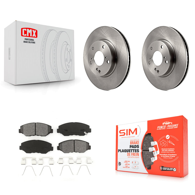 Transit Auto K8S-100668 Disc Brake Kit for 2016-2021 Honda Civic - Front product image