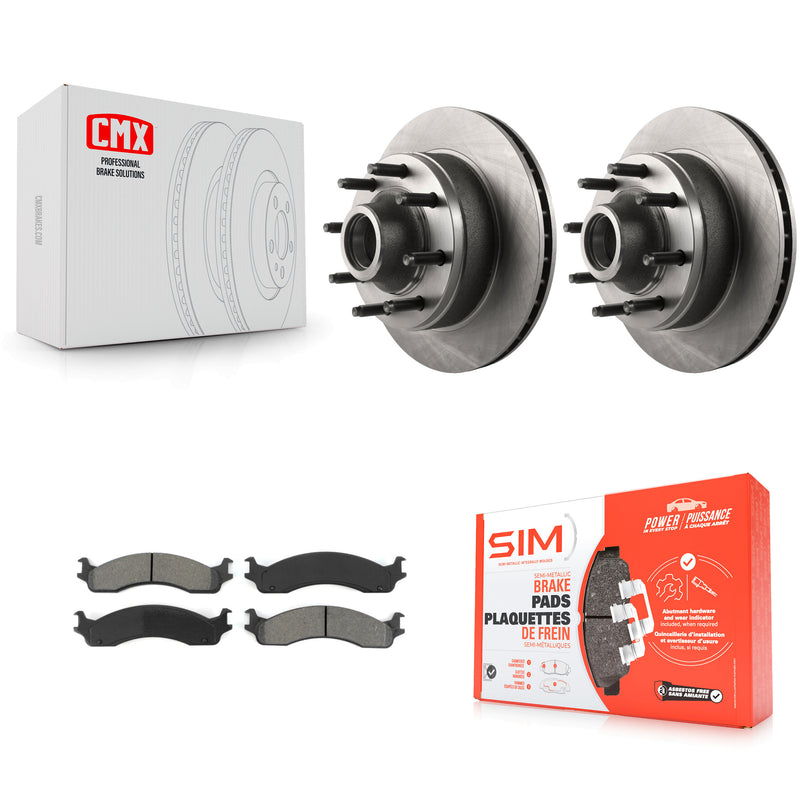 Transit Auto K8S-100700 Disc Brake Kit for 1995-2007 Ford E-150, Ford E-350 Econoline, Ford E-250 & more - Front product image