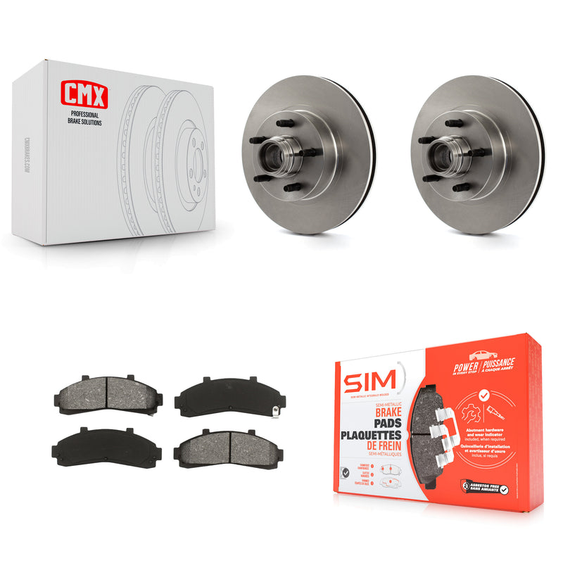 Transit Auto K8S-100706 Disc Brake Kit for 1995-2002 Ford Ranger, Mazda B2300, Mazda B2500 & more - Front product image