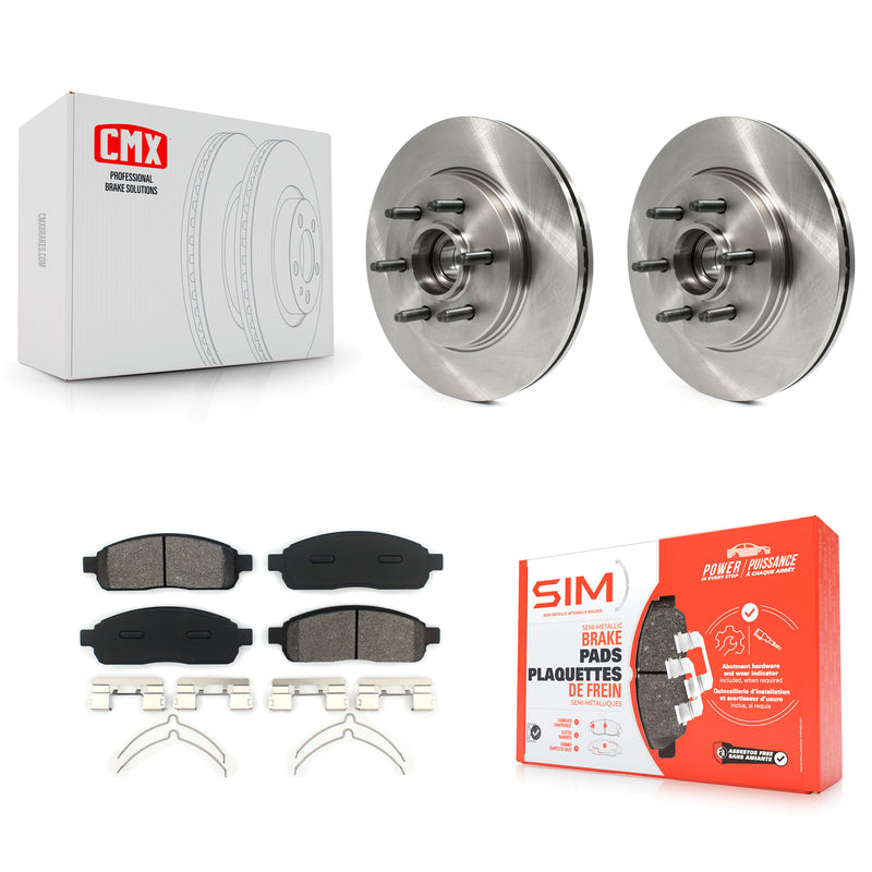 Transit Auto K8S-100720 Disc Brake Kit for 2004-2008 Lincoln Mark LT, Ford F-150 - Front product image