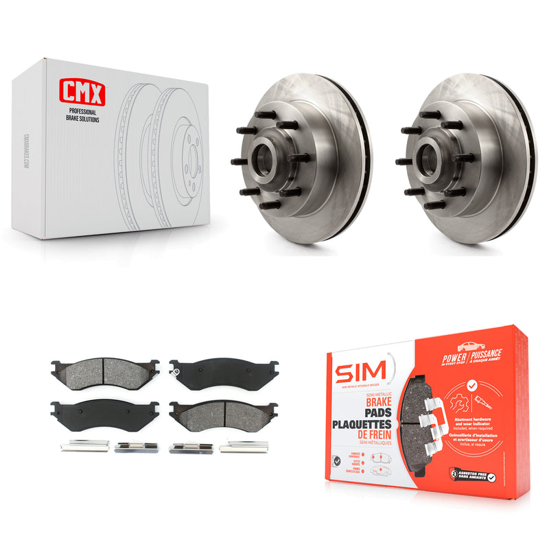 Transit Auto K8S-100743 Disc Brake Kit for 1999 Dodge Ram 1500 Van - Front product image