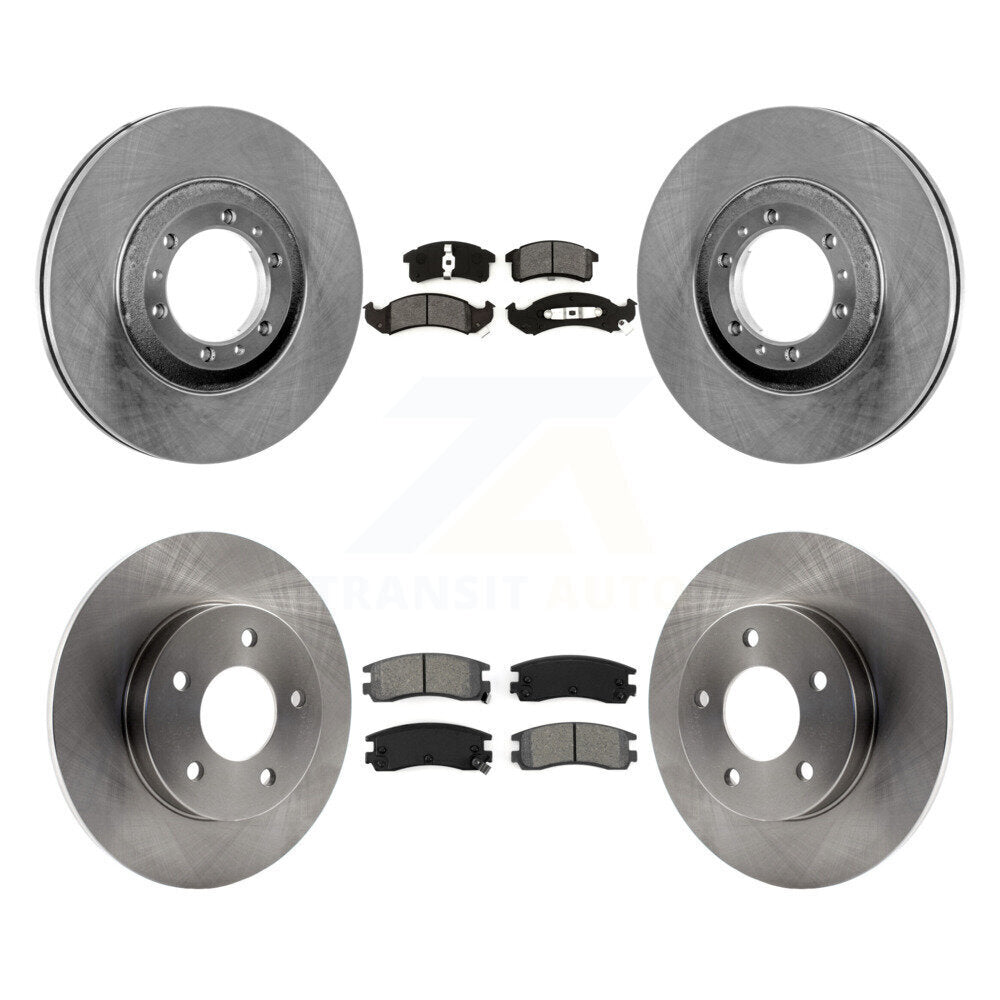 Transit Auto K8S-100749 Disc Brake Kit for 1994-1996 Buick Riviera, Oldsmobile Aurora, Cadillac DeVille & more - Front and Rear product image