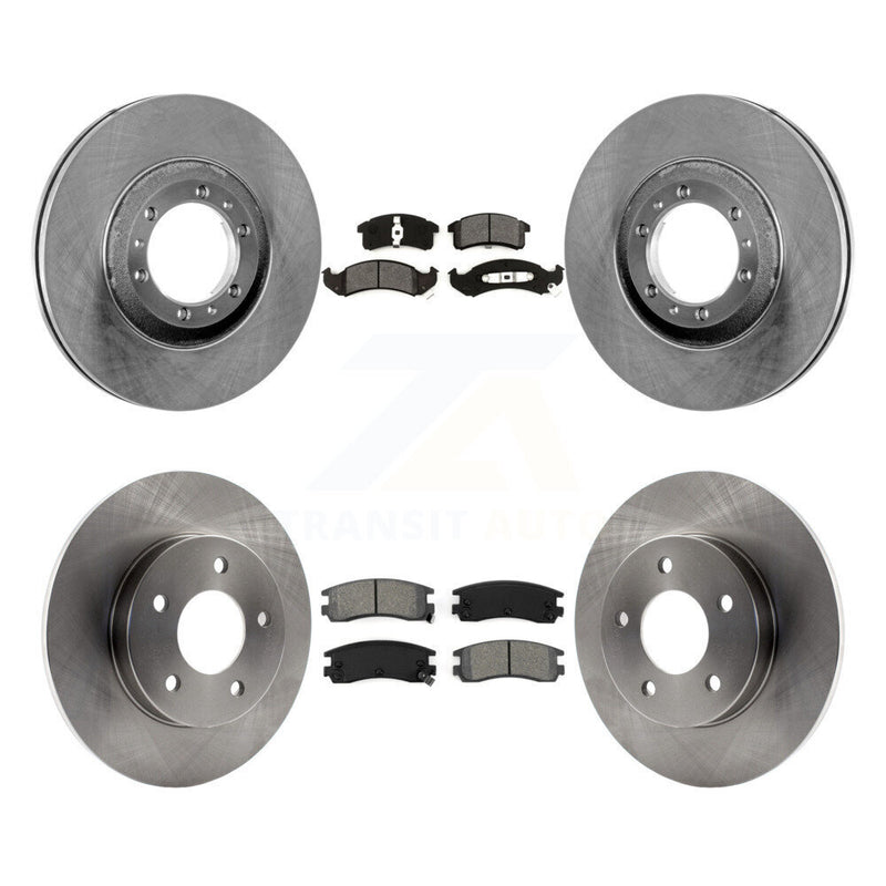 Transit Auto K8S-100749 Disc Brake Kit for 1994-1996 Buick Riviera, Oldsmobile Aurora, Cadillac DeVille & more - Front and Rear product image