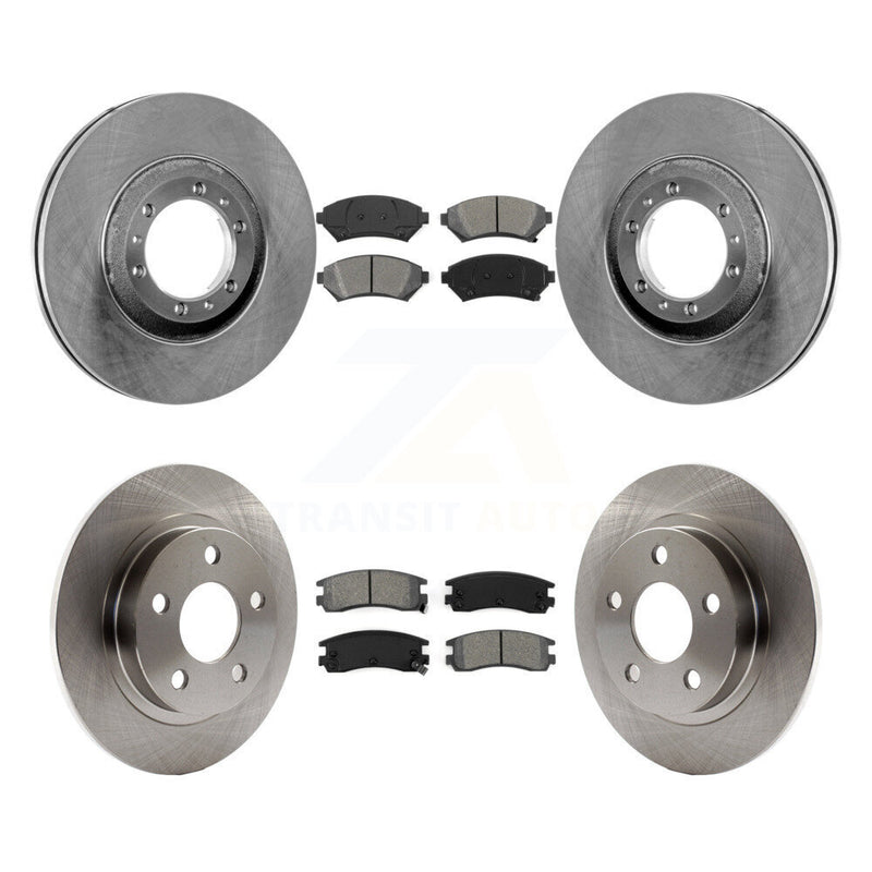 Transit Auto K8S-100750 Disc Brake Kit for 2000-2005 Buick LeSabre, Pontiac Bonneville - Front and Rear product image