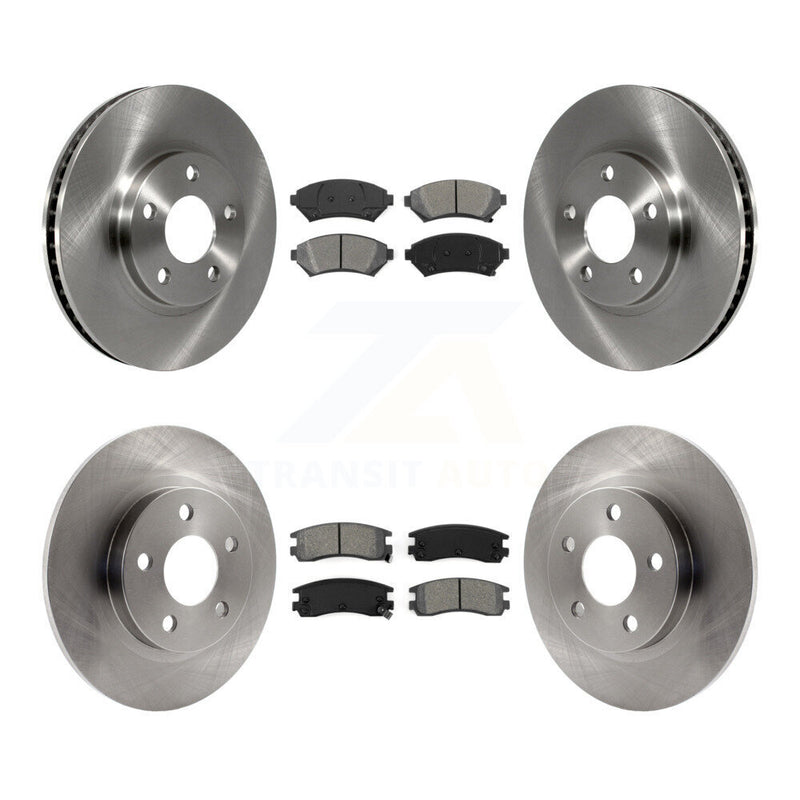 Transit Auto K8S-100752 Disc Brake Kit for 2000-2005 Cadillac DeVille, Cadillac Seville, Buick Park Avenue - Front and Rear product image