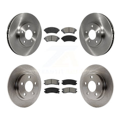 Transit Auto K8S-100753 Disc Brake Kit for 2000-2005 Buick LeSabre, Pontiac Bonneville, Buick Park Avenue & more - Front and Rear product image