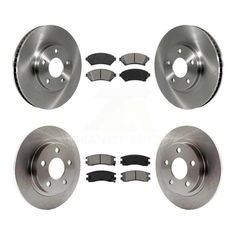 Transit Auto K8S-100753 Disc Brake Kit for 2000-2005 Buick LeSabre, Pontiac Bonneville, Buick Park Avenue & more - Front and Rear product image