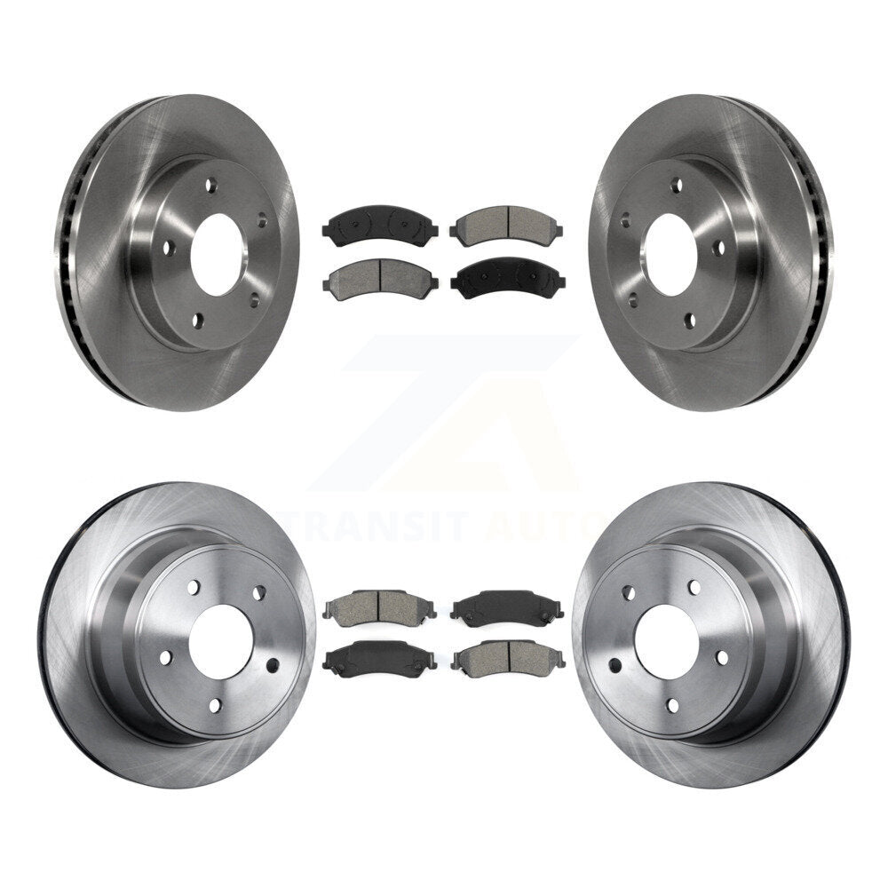 Transit Auto K8S-100755 Disc Brake Kit for 1997-2005 GMC Jimmy, Chevrolet S10, GMC Sonoma & more - Front and Rear product image