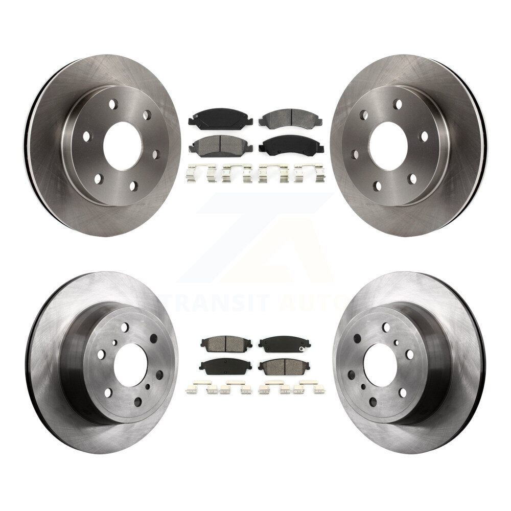 Transit Auto K8S-100756 Disc Brake Kit for 2007 GMC Sierra 1500 - Front and Rear product image