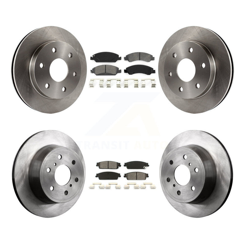 Transit Auto K8S-100756 Disc Brake Kit for 2007 GMC Sierra 1500 - Front and Rear product image