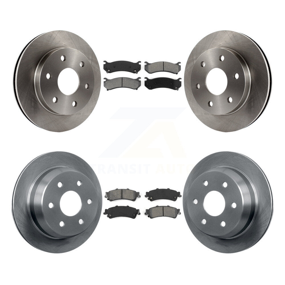 Transit Auto K8S-100760 Disc Brake Kit for 1999-2007 Chevrolet Silverado 1500 Classic, GMC Sierra 1500 Classic, Chevrolet Silverado 1500 & more - Front and Rear product image
