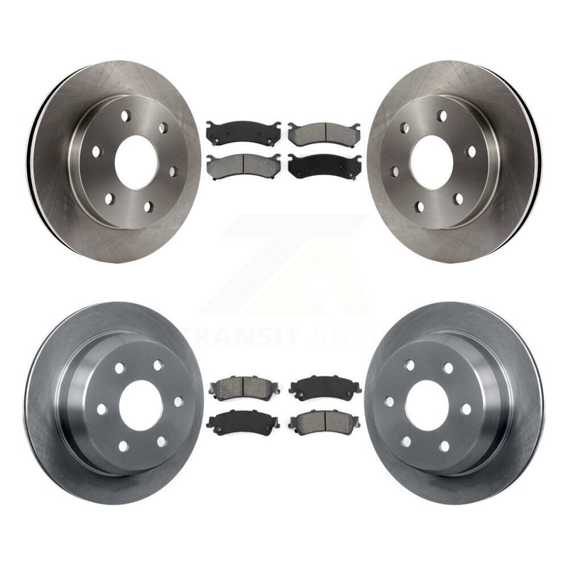 Transit Auto K8S-100760 Disc Brake Kit for 1999-2007 Chevrolet Silverado 1500 Classic, GMC Sierra 1500 Classic, Chevrolet Silverado 1500 & more - Front and Rear product image
