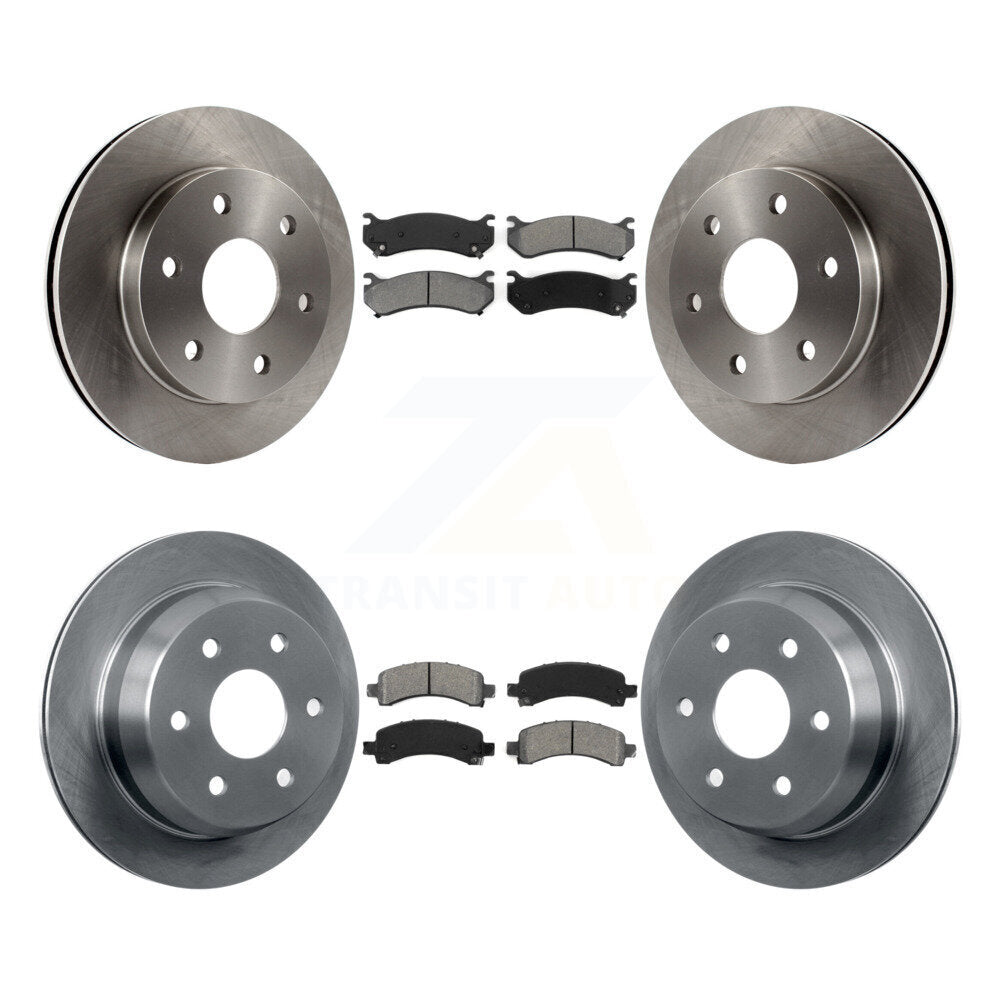 Transit Auto K8S-100762 Disc Brake Kit for 2002 Chevrolet Avalanche 1500 - Front and Rear product image