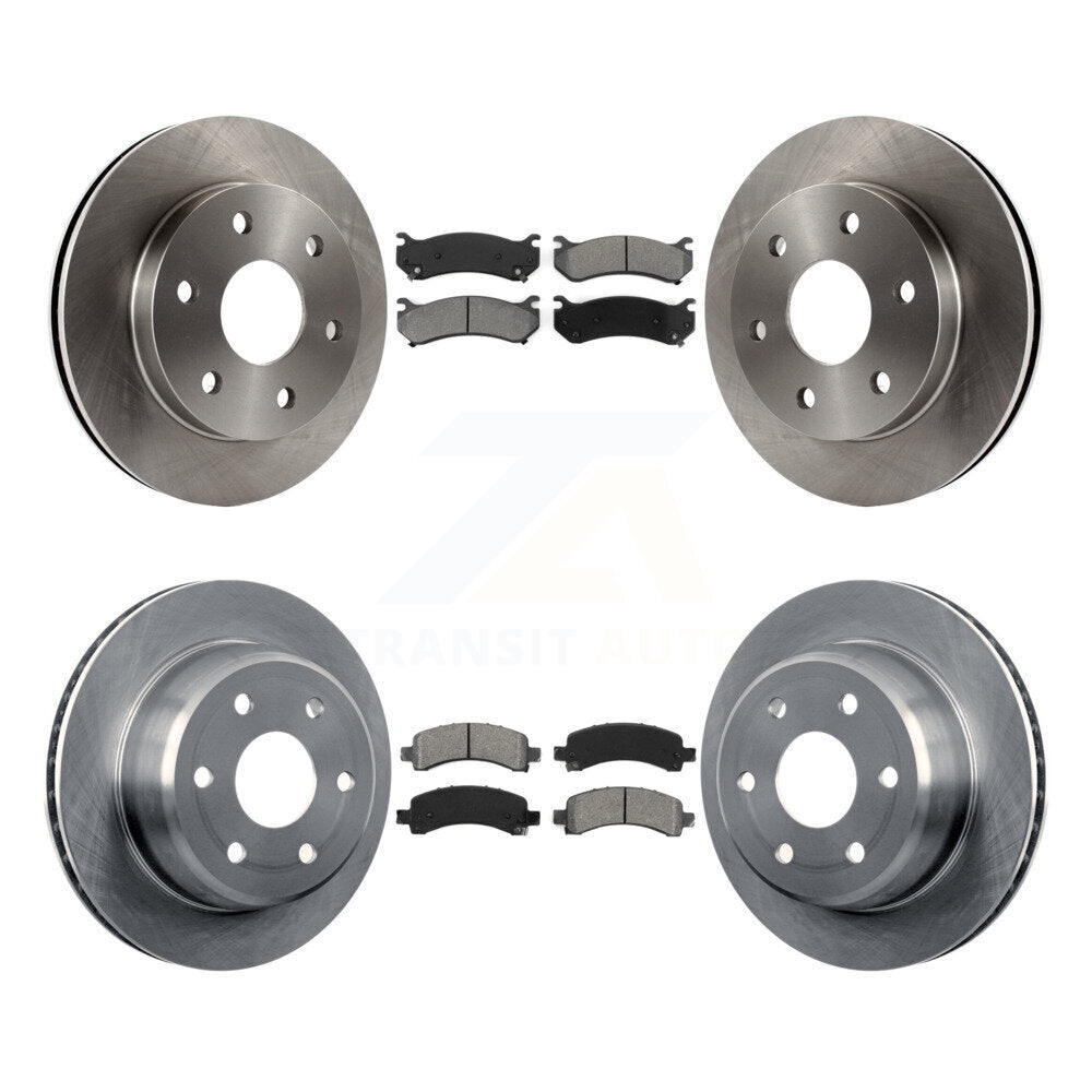 Transit Auto K8S-100765 Disc Brake Kit for 2002-2008 Cadillac Escalade, Chevrolet Avalanche 1500, Chevrolet Express 1500 & more - Front and Rear product image