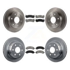 Transit Auto K8S-100765 Disc Brake Kit for 2002-2008 Cadillac Escalade, Chevrolet Avalanche 1500, Chevrolet Express 1500 & more - Front and Rear product image