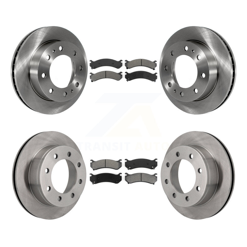 Transit Auto K8S-100769 Disc Brake Kit for 1999-2013 Chevrolet Suburban 2500, GMC Yukon XL 2500, Chevrolet Silverado 2500 HD & more - Front and Rear product image
