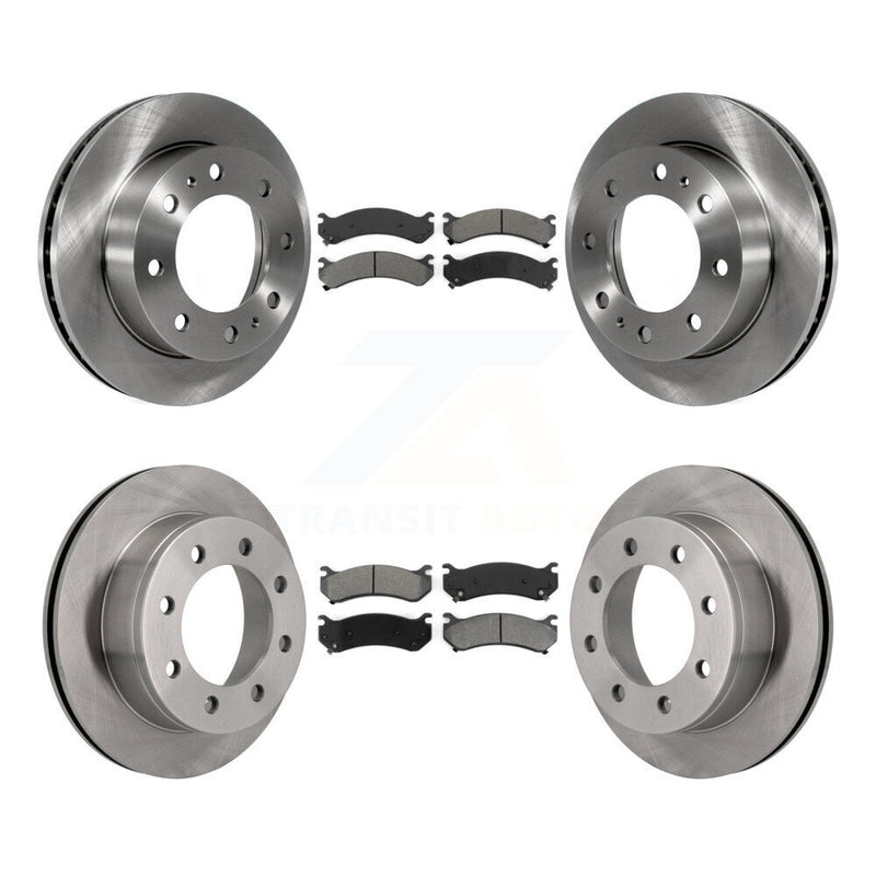 Transit Auto K8S-100769 Disc Brake Kit for 1999-2013 Chevrolet Suburban 2500, GMC Yukon XL 2500, Chevrolet Silverado 2500 HD & more - Front and Rear product image