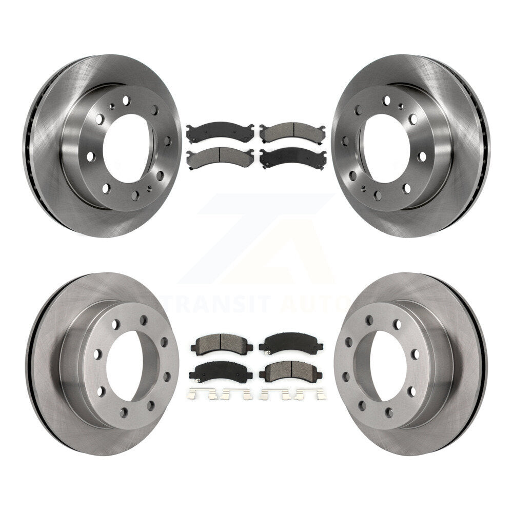 Transit Auto K8S-100770 Disc Brake Kit for 2006-2018 Chevrolet Express 2500, GMC Savana 2500 - Front and Rear product image