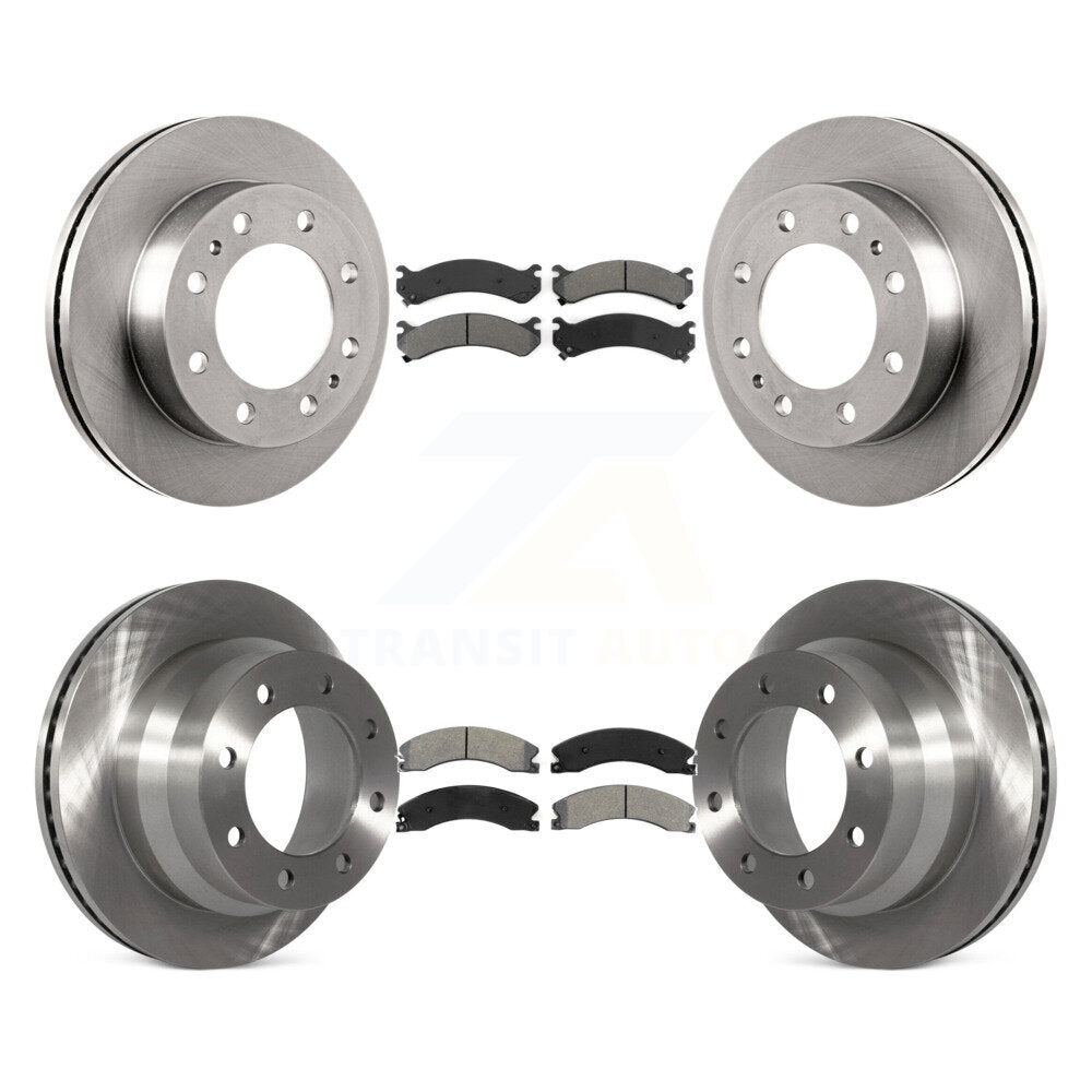 Transit Auto K8S-100778 Disc Brake Kit for 2009-2020 Chevrolet Express 4500, GMC Savana 4500 - Front and Rear product image