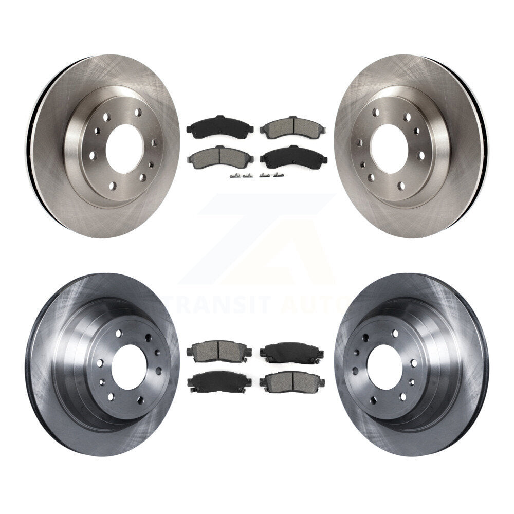 Transit Auto K8S-100779 Disc Brake Kit for 2002-2005 Chevrolet Trailblazer, GMC Envoy, Buick Rainier & more - Front and Rear product image