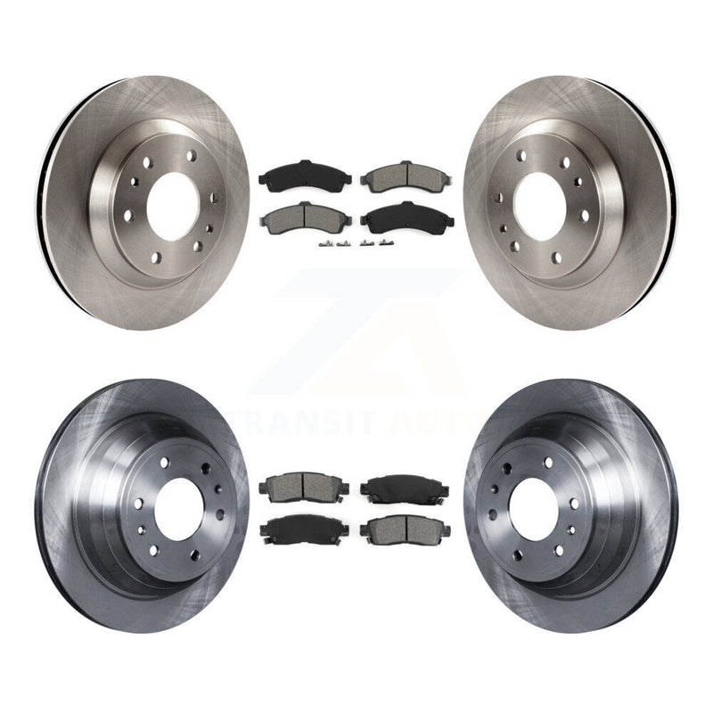 Transit Auto K8S-100779 Disc Brake Kit for 2002-2005 Chevrolet Trailblazer, GMC Envoy, Buick Rainier & more - Front and Rear product image