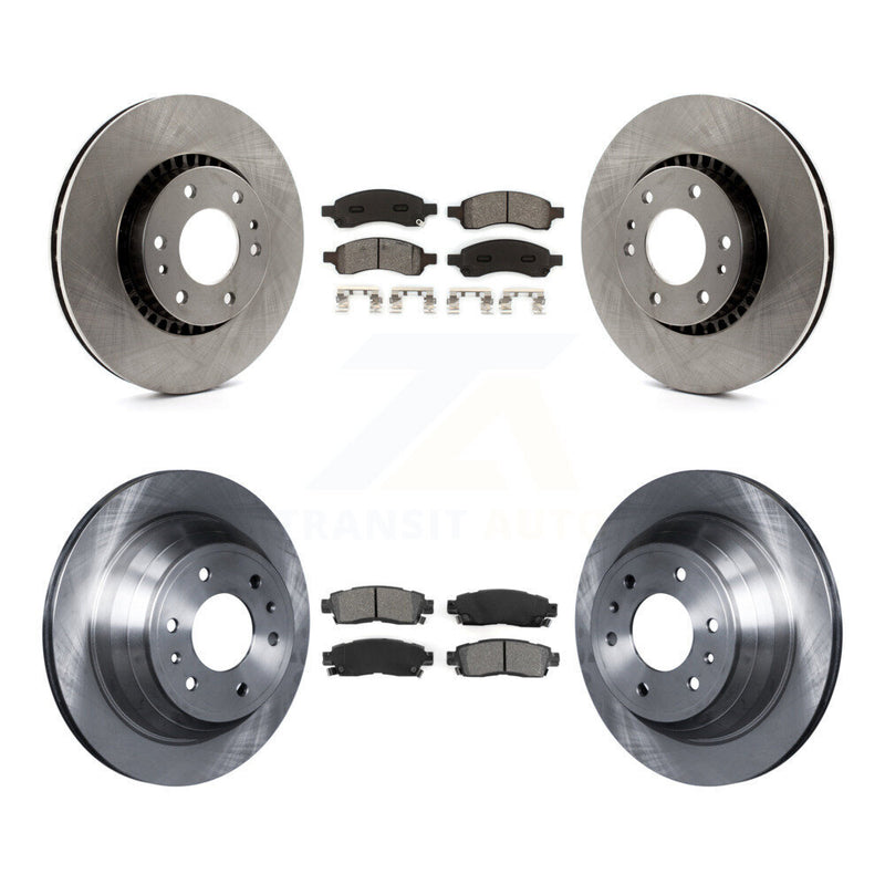 Transit Auto K8S-100780 Disc Brake Kit for 2006-2009 GMC Envoy, Saab 9-7x, Buick Rainier & more - Front and Rear product image