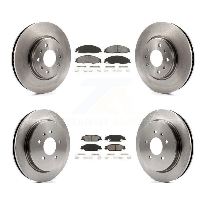 Transit Auto K8S-100785 Disc Brake Kit for 2003-2005 Cadillac CTS - Front and Rear product image